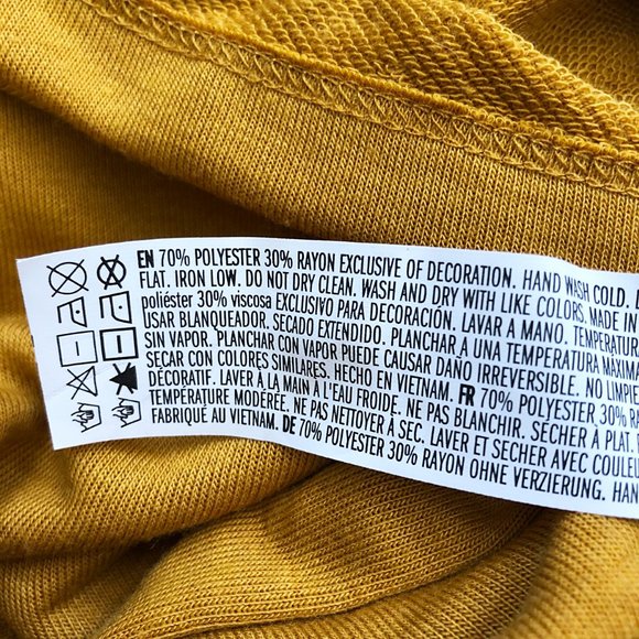 Forever 21 sweatshirt fleece tunic/dress - Picture 4 of 6